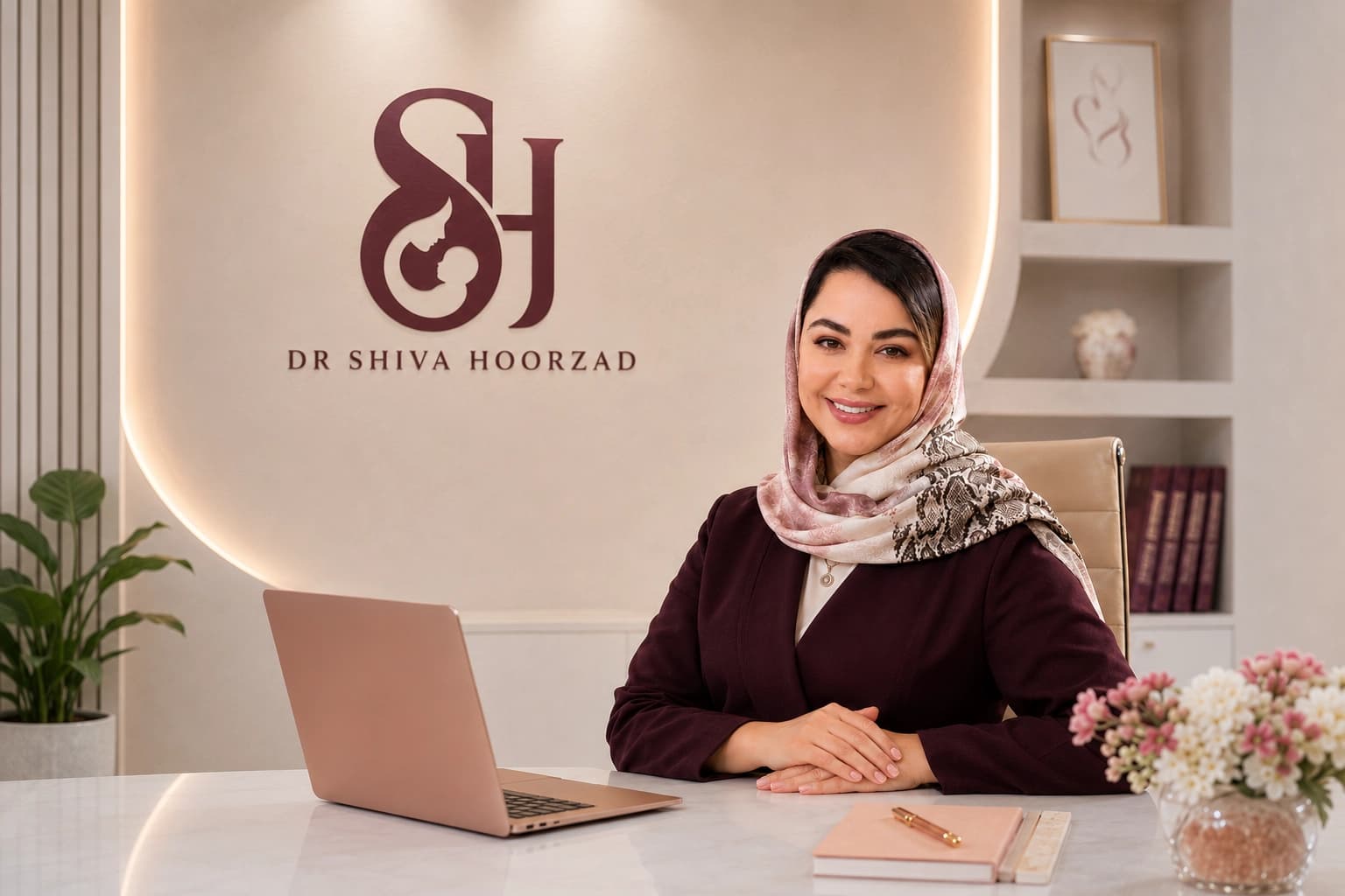 دکتر شیوا هورزاد در مطب